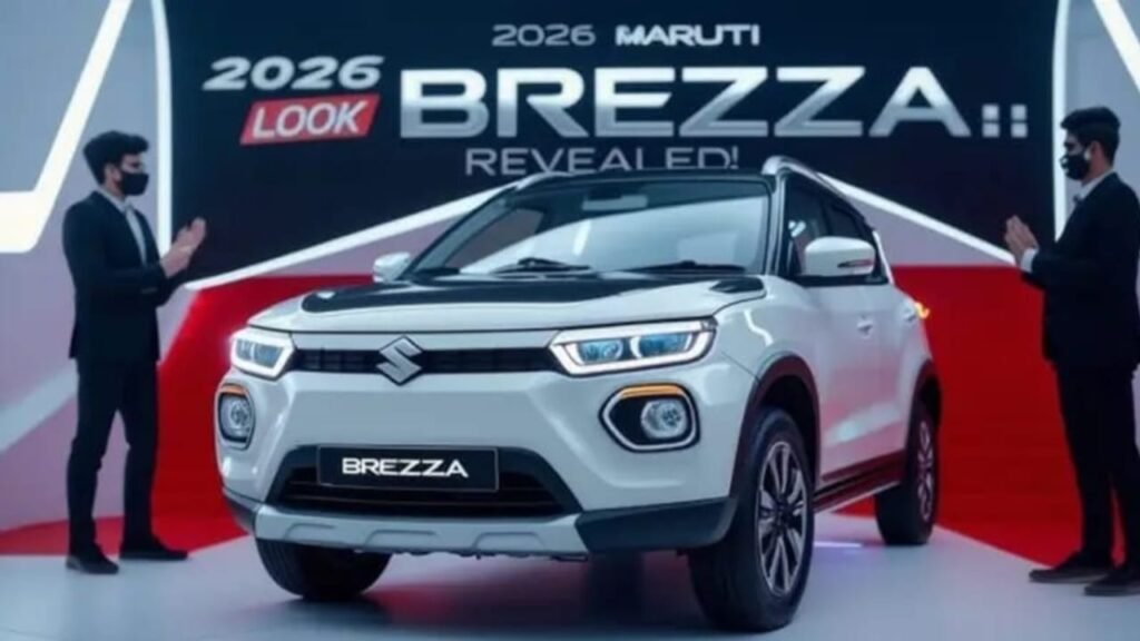 Maruti Suzuki Brezza 2025 – 2.5L Petrol Engine, 40KMPL Mileage & Stylish Compact SUV, Starting ₹4.5 Lakh!