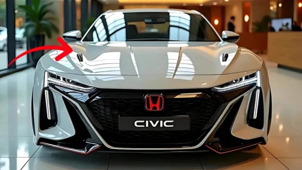 Honda Civic 2025 – 32 KMPL Mileage, Turbo Engine & Premium Interiors, Starting ₹2.2 Lakh!